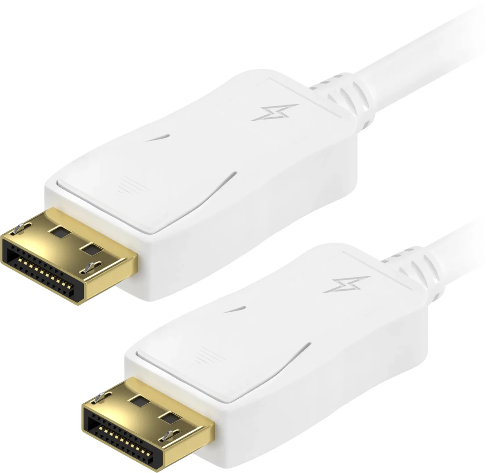 AlzaPower Core DisplayPort 1.2 4K árnyékolt 3m fehér