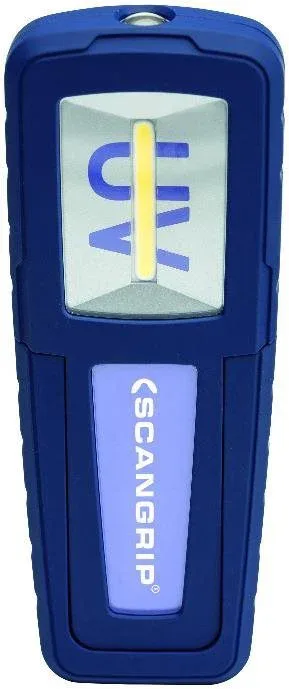 SCANGRIP UV-FORM COB-LED Munka- és UV lámpa egyben, akár 250 lm