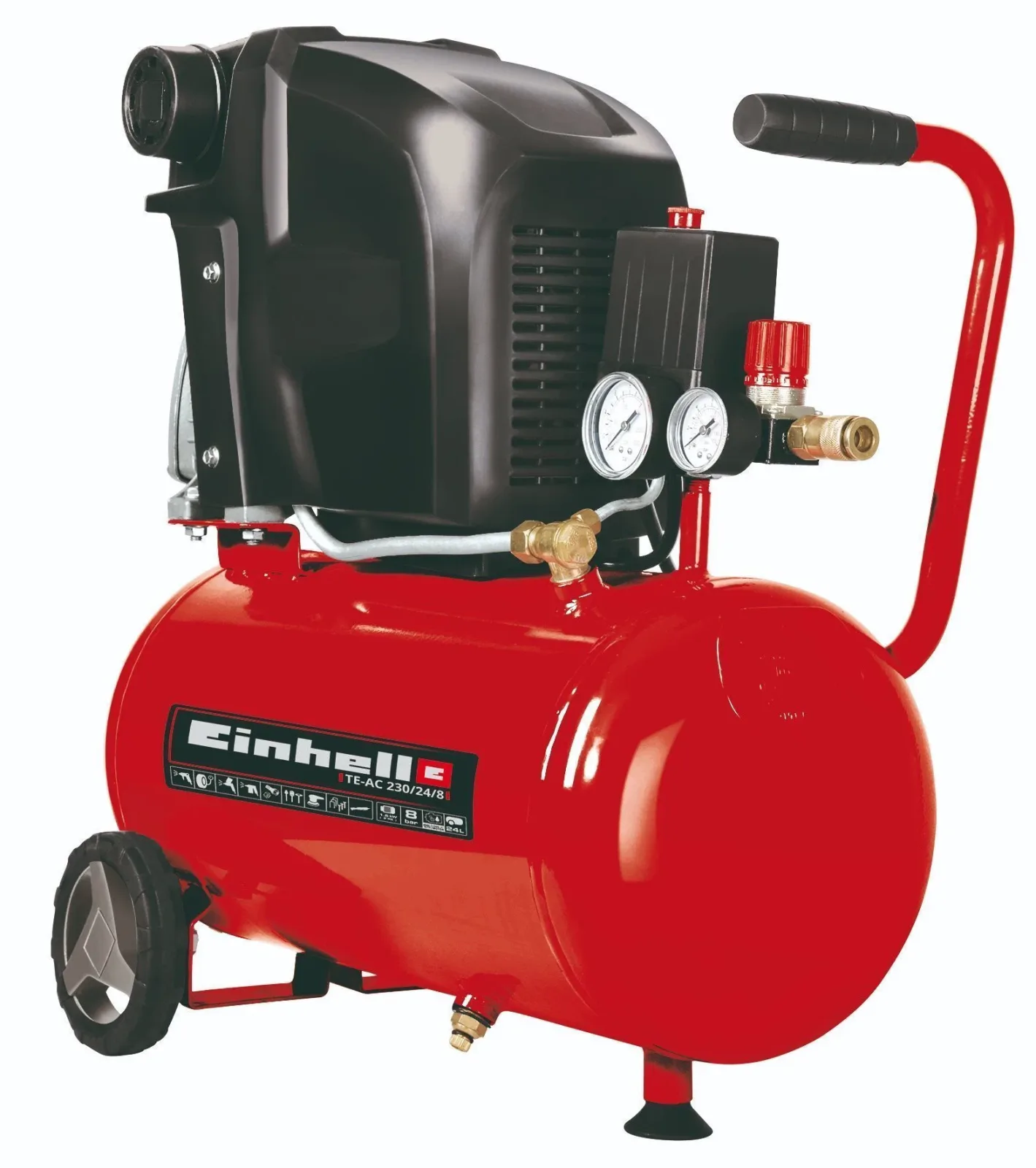EINHELL olajos kompresszor 24l, TE-AC 230/24, 4010460
